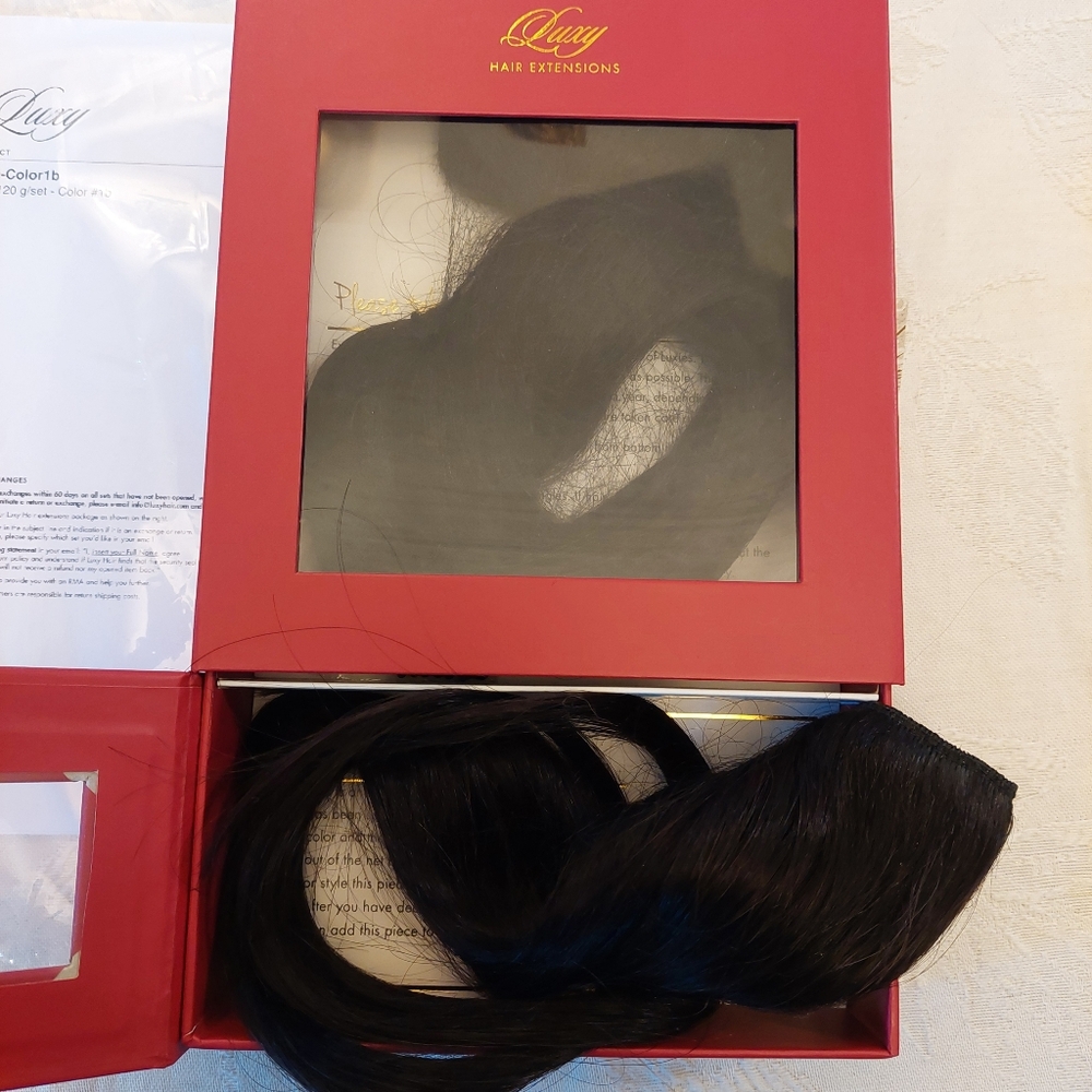 Luxy Remy Hair Extensions Dark Mocha 20” 120grams